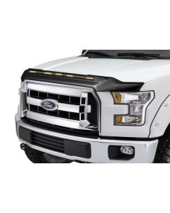 AVS 2015-2019 Ford F150 Aeroskin Low Profile Hood Shield w/ Lights - Black buy in USA