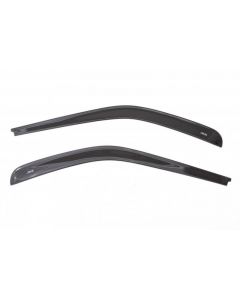 AVS 07-18 Jeep Wrangler (2 Door Only) Ventvisor Low Profile Window Deflectors 2pc - Matte Black buy in USA