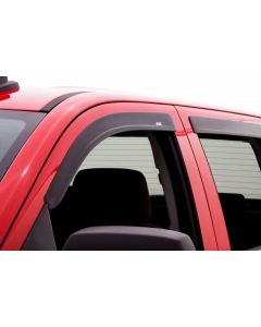 AVS 14-18 Chevy Silverado 1500 Crew Cab Ventvisor Low Profile Window Deflectors 4pc - Matte Black buy in USA