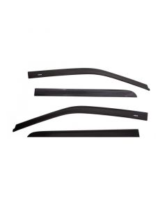 AVS 2019 Chevrolet Silverado 1500 Ext Cab Ventvisor Low Profile Window Deflectors 4pc - Matte Black buy in USA