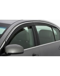 AVS 19-22 Hyundai Santa Fe Ventvisor Low Profile Window Deflectors 4pc - Chrome buy in USA