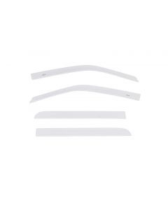 AVS 20-22 Ford F-150 (Incl. Raptor) Supercrew Low Profile Color Match Ventvisors 4pc - Oxford White buy in USA