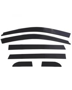 AVS 07-08 Honda Fit Ventvisor Low Profile Deflectors 6pc - Black buy in USA