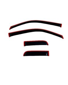 AVS 22-23 Toyota Tundra CC/CrewMax In-Channel Ventvisor Front & Rear Window Deflectors 4pc - Smoke buy in USA