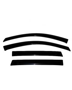 AVS 04-12 Chevy Colorado Crew Cab Ventvisor Outside Mount Window Deflectors 4pc - Smoke buy in USA