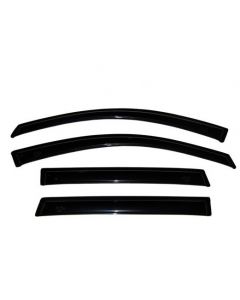 AVS 07-18 Jeep Wrangler Unlimited Ventvisor Outside Mount Window Deflectors 4pc - Smoke buy in USA