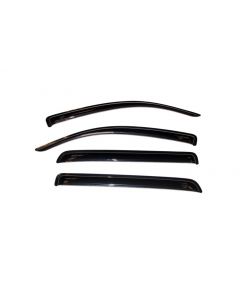 AVS 07-18 Toyota Tundra Crewmax Ventvisor Outside Mount Window Deflectors 4pc - Smoke buy in USA