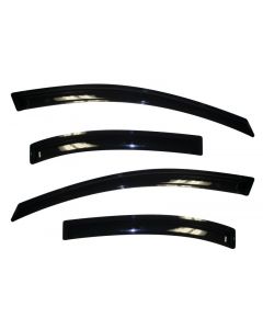 AVS 06-09 Kia RIO Ventvisor Outside Mount Window Deflectors 4pc - Smoke buy in USA