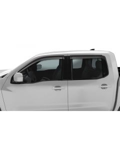 AVS 2022 Nissan Frontier (Crewcab Pickup) Ventvisor Outside Mount Window Deflectors 4pc - Smoke buy in USA