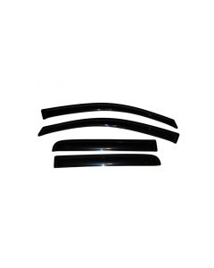 AVS 04-15 Nissan Titan Crew Cab Ventvisor Outside Mount Window Deflectors 4pc - Smoke buy in USA