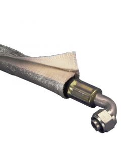 DEI Heat Shroud 1in I.D. x 3ft - Aluminized Sleeving - Hook and Loop Edge buy in USA