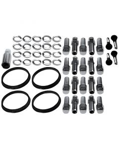 Race Star 14mmx2.0 Lightning Truck Closed End Deluxe Lug Kit - 20 PK buy in USA