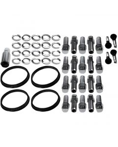 Race Star 14mm x 1.5 1.38in. Shank w/ 7/8in. Head Dodge Charger Closed End Lug Kit - 20 PK buy in USA