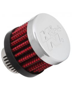 K&N Rubber Base Crankcase Vent Filter - 0.55in Flange ID 1.375in OD 1.125in Height buy in USA