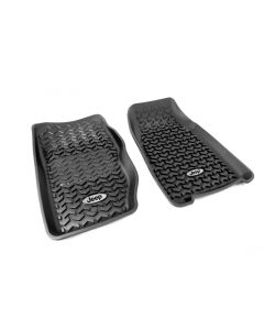 Rugged Ridge Floor Liner Front Black 1984-2001 Jeep Logo Cherokee XJ buy in USA