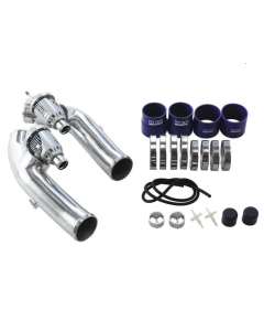 HKS 09-10 GT-R R35 SSQV4 BOV Kit Includes 2 SSQV & Polished Aluminum Pipes buy in USA