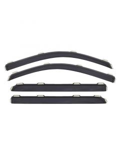 AVS 07-13 Chevy Silverado 1500 Ext. Cab Ventvisor Front & Rear Window Deflectors 4pc - Smoke buy in USA