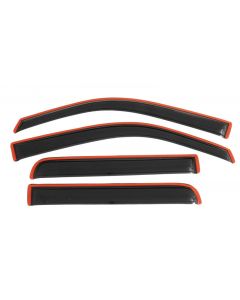 AVS 09-14 Ford F-150 Supercrew Ventvisor In-Channel Front & Rear Window Deflectors 4pc - Smoke buy in USA