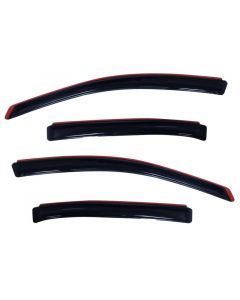 AVS 10-18 Ford Taurus Ventvisor In-Channel Front & Rear Window Deflectors 4pc - Smoke buy in USA