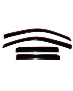 AVS 02-06 Chevy Trailblazer EXT Ventvisor In-Channel Front & Rear Window Deflectors 4pc - Smoke buy in USA