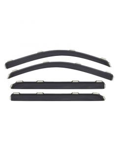 AVS 10-18 Toyota 4Runner Ventvisor In-Channel Front & Rear Window Deflectors 4pc - Smoke buy in USA