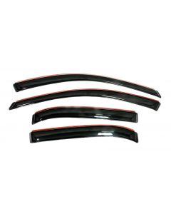 AVS 13-18 Nissan Sentra Ventvisor In-Channel Front & Rear Window Deflectors 4pc - Smoke buy in USA