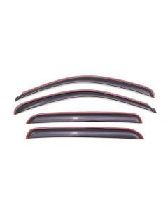 AVS 07-13 Chevy Avalanche Ventvisor In-Channel Front & Rear Window Deflectors 4pc - Smoke buy in USA