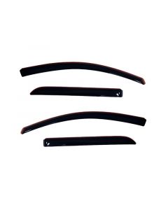 AVS 07-16 GMC Acadia Ventvisor In-Channel Front & Rear Window Deflectors 4pc - Smoke buy in USA