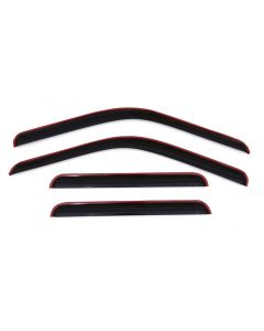 AVS 99-16 Ford F-250 Supercrew Ventvisor In-Channel Front & Rear Window Deflectors 4pc - Smoke buy in USA