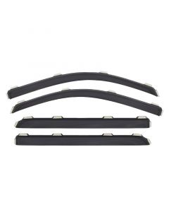 AVS 11-15 Kia Optima Ventvisor In-Channel Front & Rear Window Deflectors 4pc - Smoke buy in USA