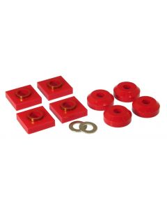 Prothane 76 & Earlier Ford F150/250 Transfer Case Mounts - Red buy in USA