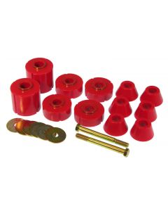 Prothane 73-80 GM Body Mount 12 Bushing Kit - Red buy in USA