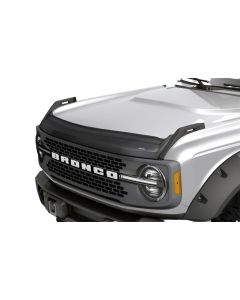 AVS 21-23 Ford Bronco 2/4Dr. Excl. Raptor Aeroskin II Textured Low Profile Hood Shield - Black buy in USA