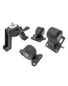 Innovative 00-05 Toyota MR2 Spyder 1ZZ Black Steel Mounts 60A Bushings buy in USA