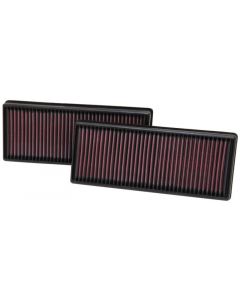 K&N Replacement Air Filter 12.563in O/S Length x 5.25in O/S Width x 1.625in H (Inc 2 Filters) buy in USA