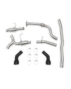 Mishimoto 2016+ Chevrolet Camaro 2.0T Dual Black Tip Cat-Back Exhaust buy in USA