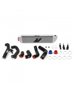 Mishimoto 2016+ Honda Civic 1.5T / 2017+ Honda Civic Si Silver Intercooler Kit w/Black Pipes buy in USA