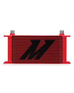 Mishimoto Universal 19 Row Oil Cooler - Red buy in USA