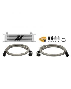 Mishimoto Universal Thermostatic 10 Row Oil Cooler Kit - Silver buy in USA