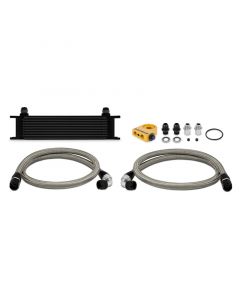 Mishimoto Universal Thermostatic 10 Row Oil Cooler Kit - Black buy in USA