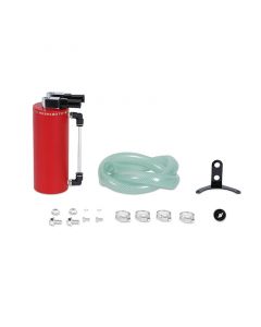 Mishimoto Small Aluminum Oil Catch Can - Wrinkle Red buy in USA