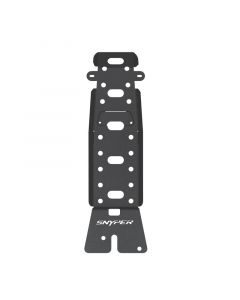 Westin/Snyper 07-17 Jeep Wrangler Oil Pan/Transmission Skid Plate - Textured Black buy in USA