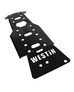 Westin/Snyper 07-11 Jeep Wrangler Transmission Pan Skid Plate - Textured Black buy in USA