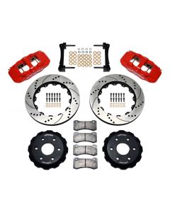 Wilwood AERO6 Front Truck Kit 14.25in Drill Red 1999-2014 GM Truck/SUV 1500 buy in USA