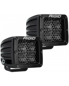 Rigid Industries D Series PRO Midnight Edition - Spot - Diffused - Pair buy in USA