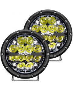 Rigid Industries 360-Series 6in LED Off-Road Spot Beam - White Backlight (Pair) buy in USA