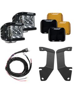 Rigid Industries 14-20 Toyota Tundra A-Pillar Light Kit (Includes D-SS Flood) buy in USA