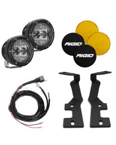 Rigid Industries 2019+ Dodge RAM 1500/TRX A-Pillar Light Kit (Incl. 4In 360-Series Drive) buy in USA