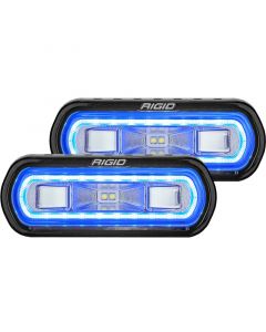 Rigid Industries SR-L Series Surface Mount LED Spreader Pair w/ Blue Halo - Universal buy in USA