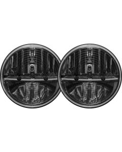 Rigid Industries 7in Round Headlights w/ Heated Lens & PWM Adaptors - Set of 2 buy in USA